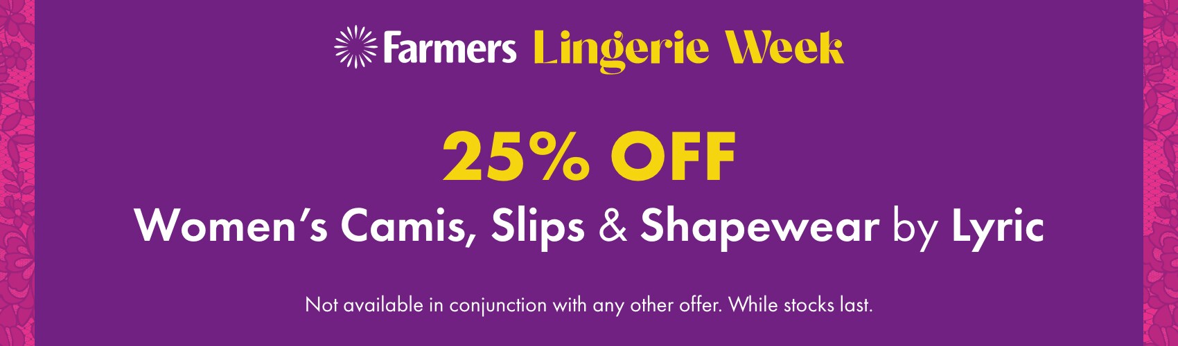 25% OFF Women's Camis, Slips & Shapewear by Lyric