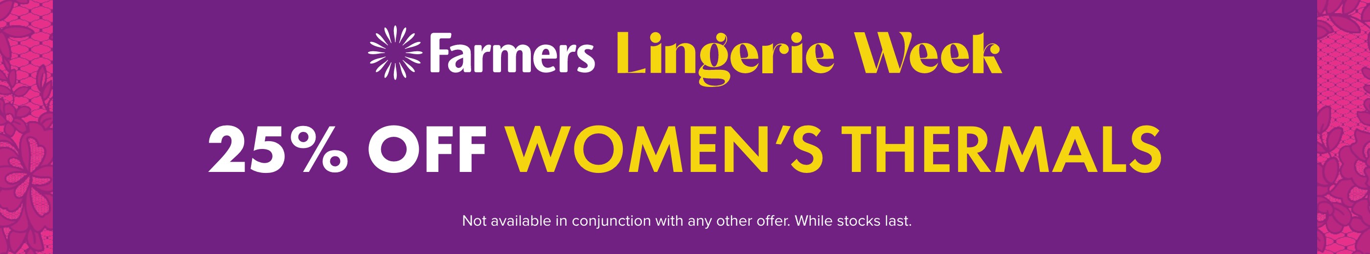 25% OFF Women's Thermals