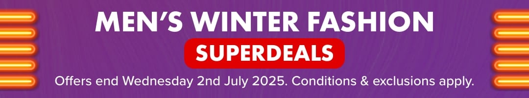 Men's Winter Fashion Superdeals