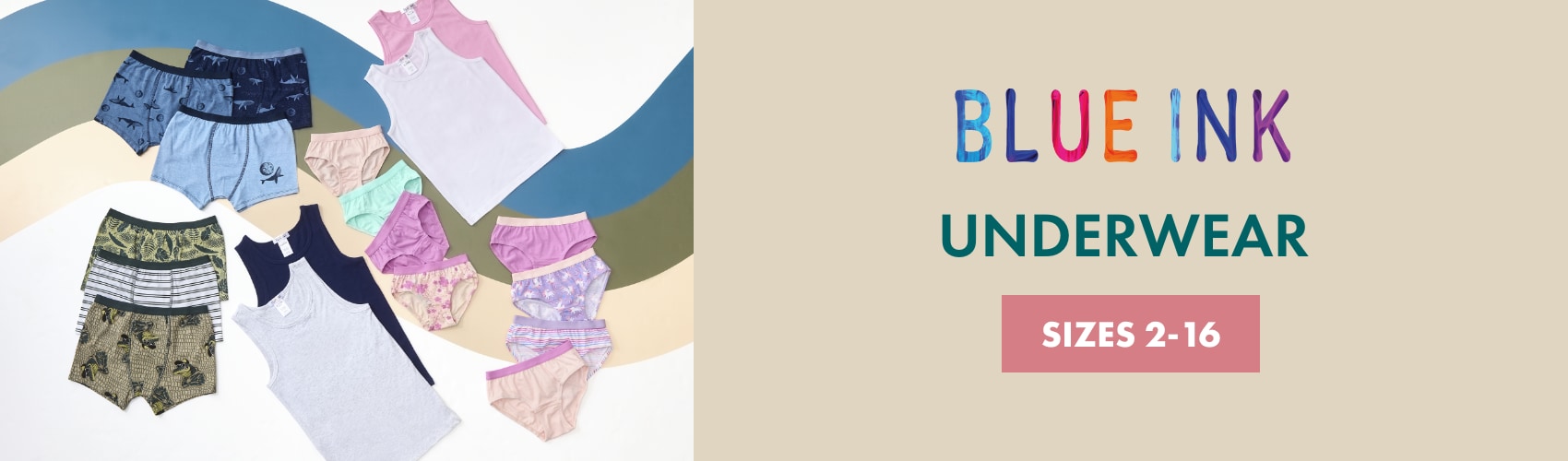 Blue Ink Underwear