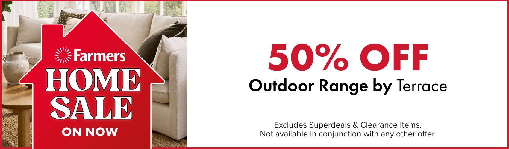50% OFF Outdoor Range by Terrace