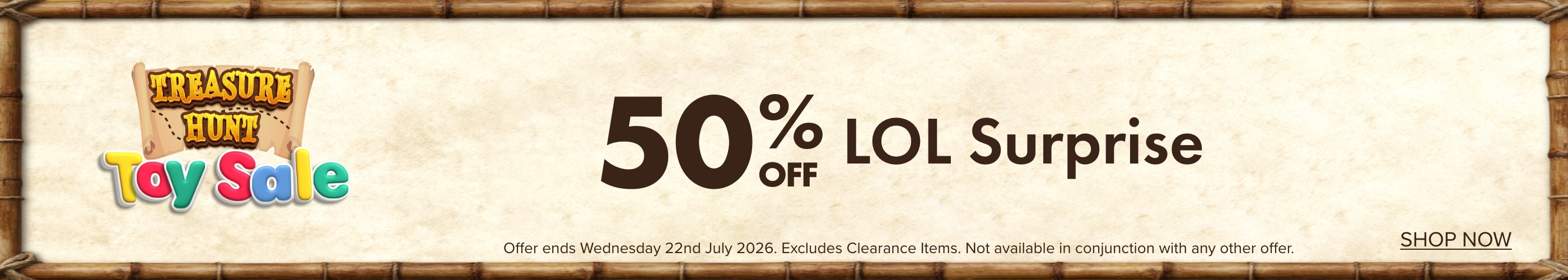 50% OFF LOL Surprise
