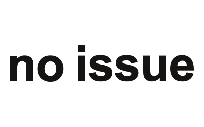 No Issue logo