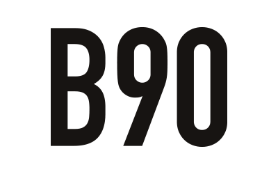B90 logo