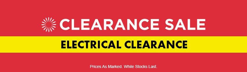 Clearance Sale