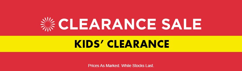 Children's Clearance Sale
