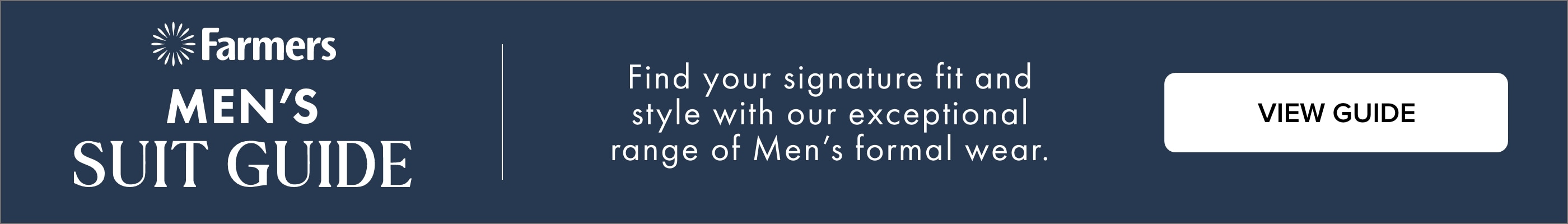 Men's Suit Guide