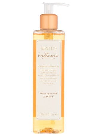 Natio Wellness Shower & Bath Gel, 275ml product photo