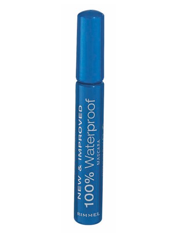 Rimmel 100% Waterproof Mascara - Black Black product photo