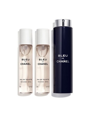 CHANEL BLEU DE CHANEL Eau de Toilette Twist and Spray 3x20ml product photo