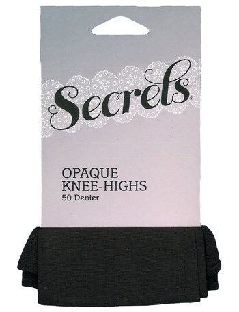 Secrets Opaque Knee-High, 50 Denier product photo