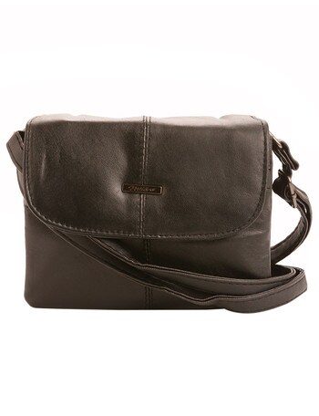 Milano Small Cross-Body Bag, Black product photo