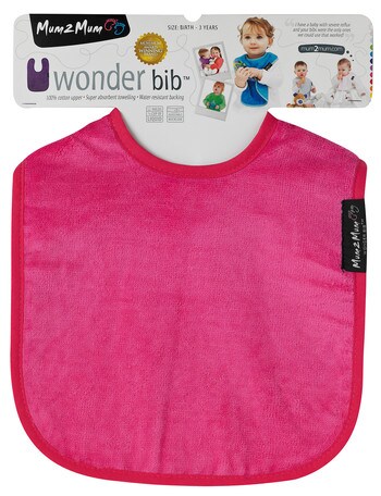 Mum 2 Mum Wonder Bib, Cerise product photo