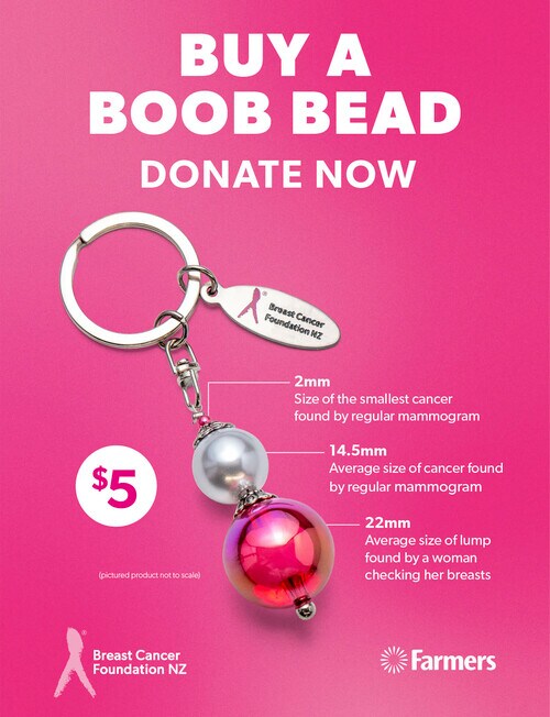 Breast Cancer Foundation iconic Boob beads are back for October product photo