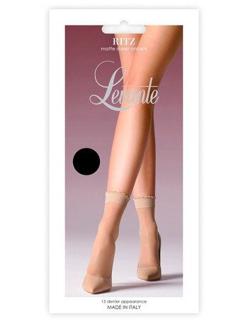 Levante Ritz Anklet - Nero (Black) product photo