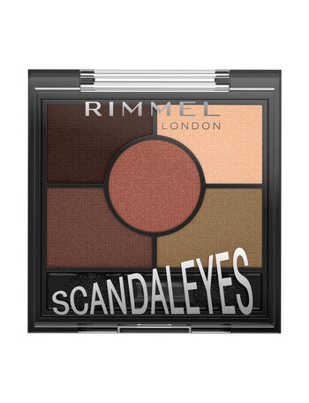 Rimmel Scandaleyes 5 Pan Reno, 02 Brixton Brown product photo