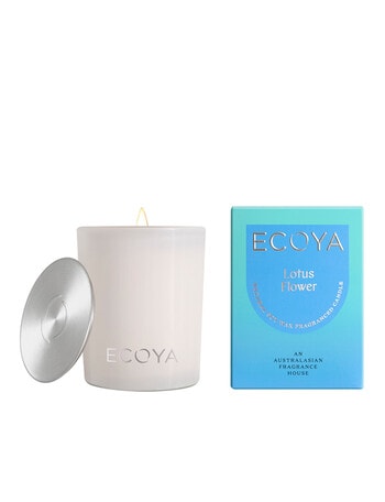 Ecoya Lotus Flower Mini Madison Candle, 80g product photo