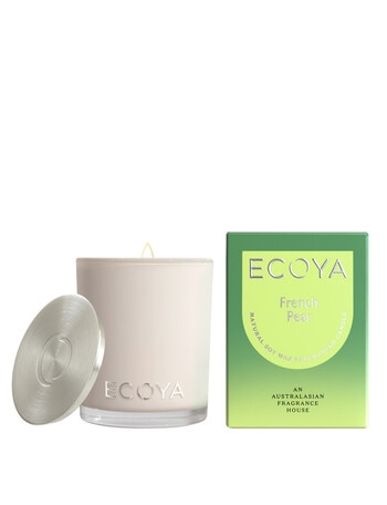 Ecoya French Pear Mini Madison Candle, 80g product photo