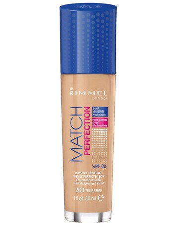 Rimmel Match Perfection Foundation SPF20 product photo