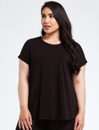 Bodycode Curve Boxy Tee, Black product photo