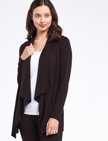 Bodycode Drapey Cardi, Black product photo