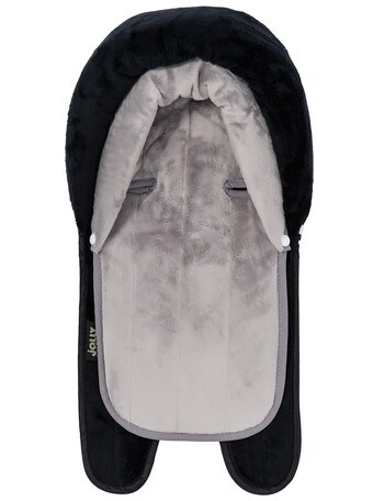 Jolly Jumper 2-in-1 Head Hugger, Black & Grey product photo