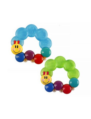 Baby Einstein Water Teether Caterpillar, Assorted product photo