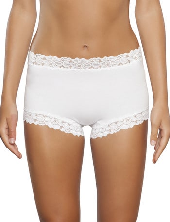 Jockey Woman Parisienne Cotton Full Brief White product photo