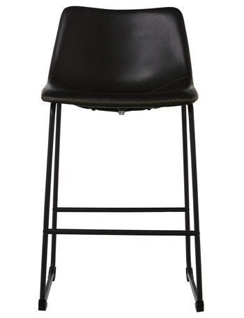 LUCA Furniture Nova Counter Stool, Black product photo