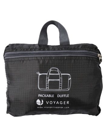 Voyager Foldaway Duffel, Black product photo