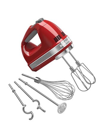 KitchenAid Artisan Hand Mixer, KHM926, Empire Red product photo