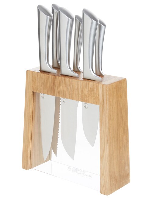 Baccarat Damashiro Mizu 7-Piece Knife Block product photo