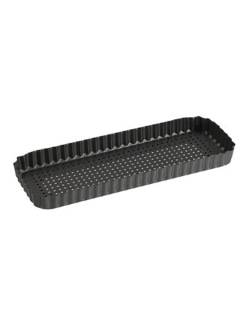 MasterPro Crispy Bake Rectangle Flan Tin, 36x13cm product photo