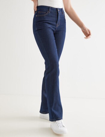 Denim Republic Bootleg Jean, Dark Ink product photo