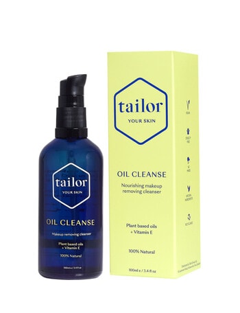 Tailor Skincare Oil Cleanse Nourishing Makeup Removing Cleanser, 100ml product photo