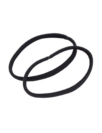 Mae Elastics Flat Black 12-Piece product photo