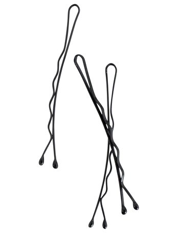 Mae Bobby Pins Contour 5cm Black 60's product photo