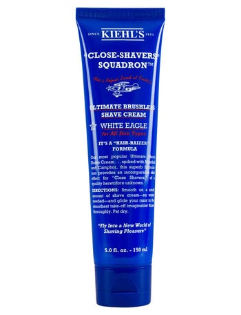 Kiehls Ultimate Brushless White Eagle Shave Cream, 150ml product photo