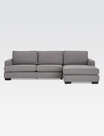 LUCA Max Fabric 2.5 Seater Sofa with Right Hand Facing Chaise product photo