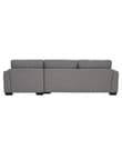 LUCA Furniture Max Fabric 2.5 Seater Sofa with Right Hand Facing Chaise, Slate product photo View 03 S
