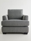 LUCA Furniture Max Fabric Chair, Slate product photo