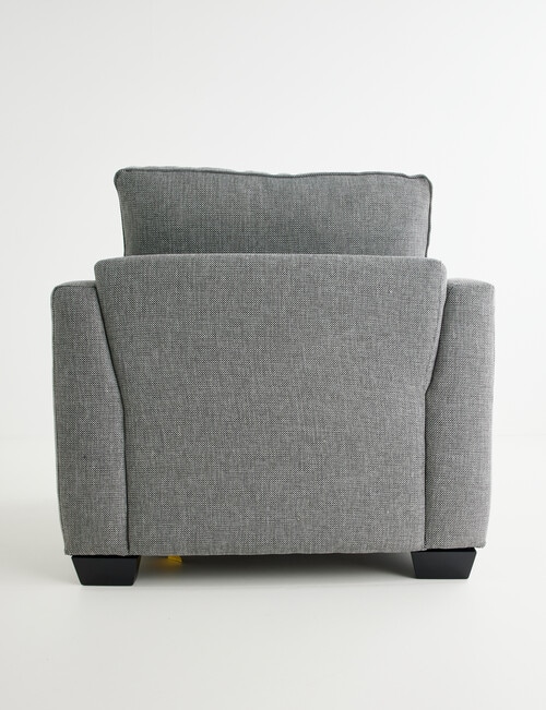LUCA Furniture Max Fabric Chair, Slate product photo View 02 L