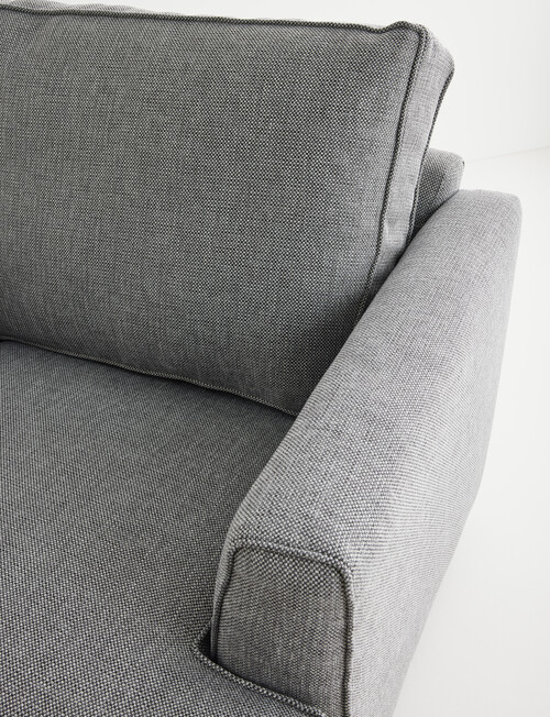 LUCA Furniture Max Fabric Chair, Slate product photo View 04 L