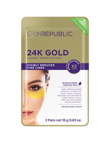 Skin Republic GOLD Hydrogel Undereye Patches 2-Set product photo