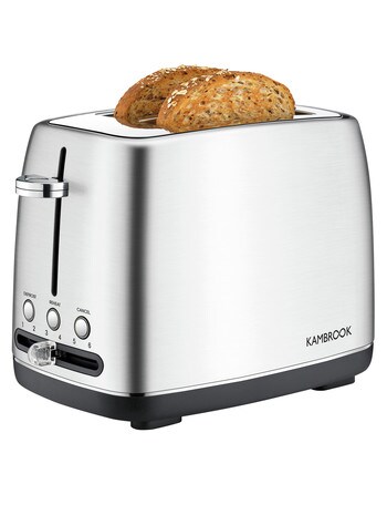 Kambrook Perfect Slice 2-Slice Toaster, KTA270BSS product photo