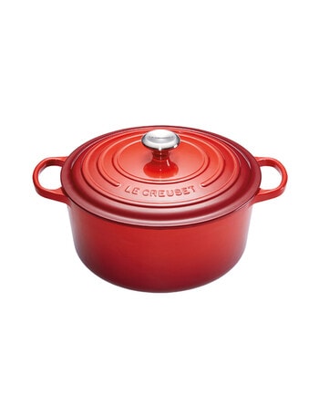 Le Creuset Signature Round Casserole, 20cm, Cerise product photo