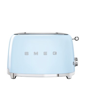 Smeg 2-Slice Toaster, Pastel Blue, TSF01PBAU product photo