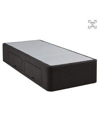 Sleepyhead King Single Drawer Base, Left Opening, Shadow product photo