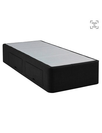 Sleepyhead King Single Drawer Base, Left Opening, Black product photo