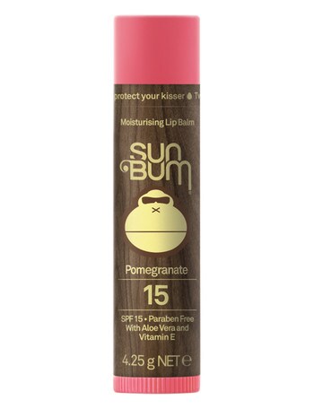 Sun Bum Lip Balm SPF15 Pomegranate, 4.25g product photo